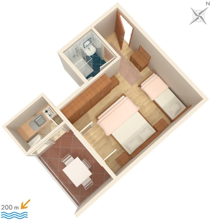 Apartments With A Parking Space Omis - 2745 Екстер'єр фото